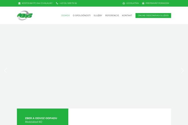Recycle theme site design template sample