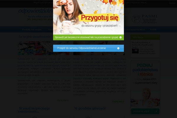 odpowiedzialneleczenie.pl site used Odpowiedzialneleczenie