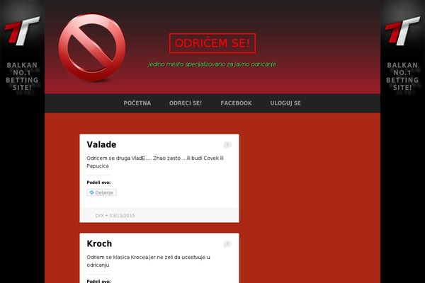 Griffin theme site design template sample