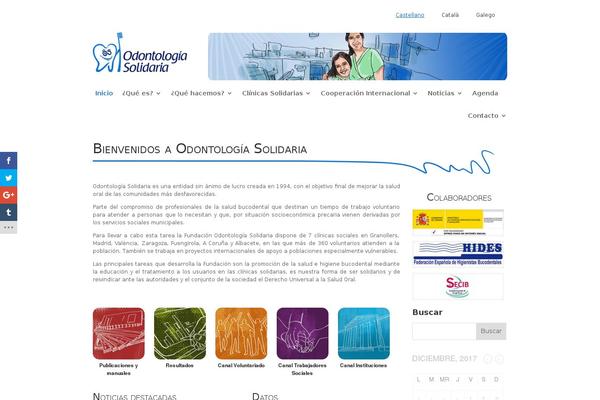 Divi_child theme site design template sample