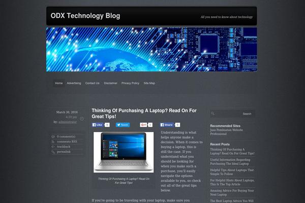 Grey Opaque theme site design template sample