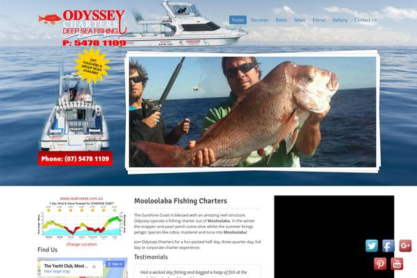 Midway theme site design template sample