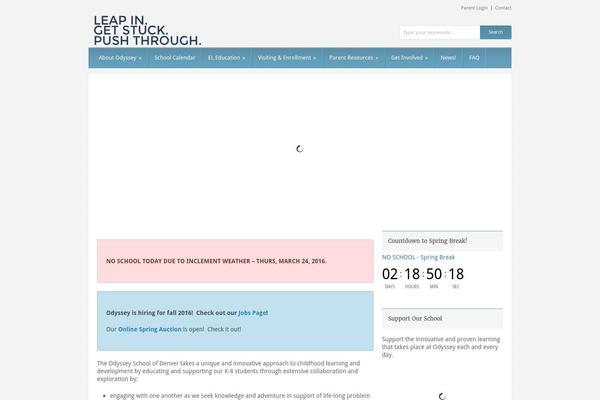 Grand College V1.09 theme site design template sample