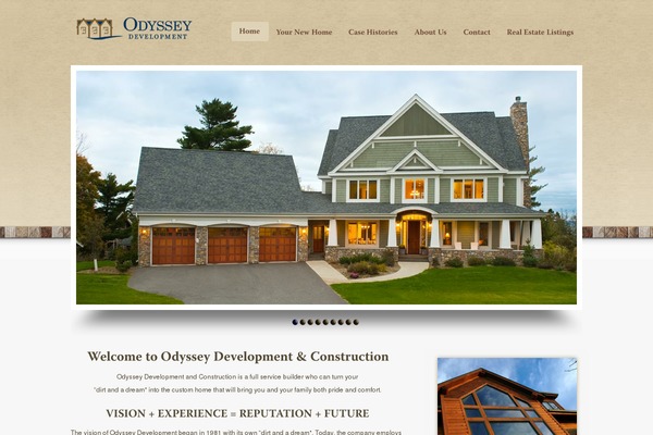 odysseydev.com site used Genesis