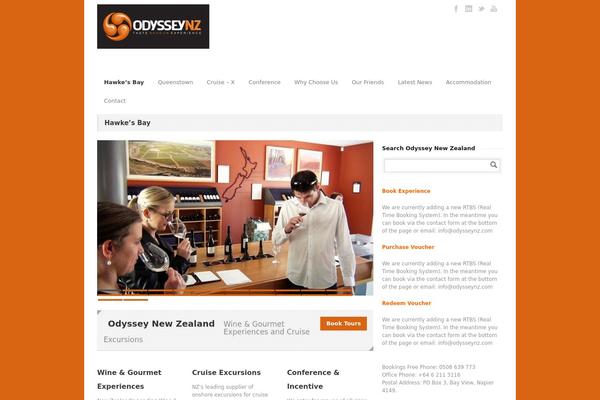 odysseynz.co.nz site used Odyssey