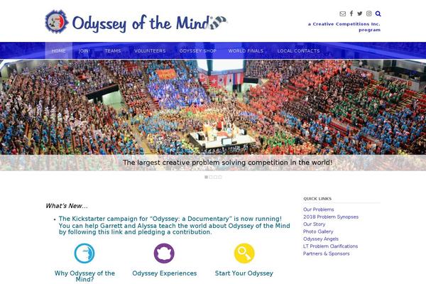 Techno theme site design template sample