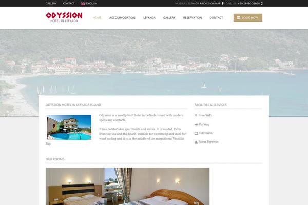 Hotec theme site design template sample