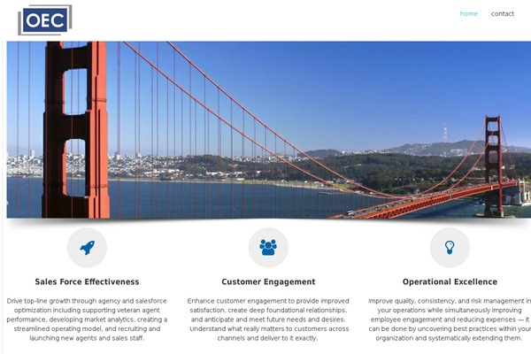 Nano theme site design template sample