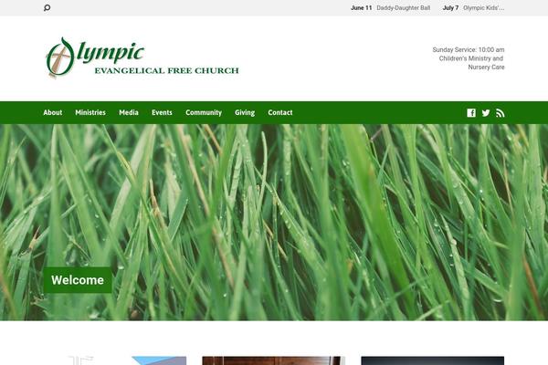 Exodus theme site design template sample