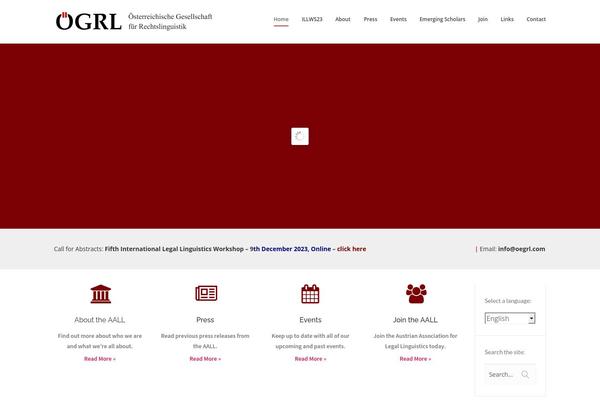 oegrl.com site used Artim-theme-child