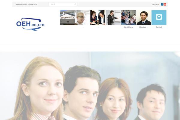 Site using Crumina-page-slider plugin