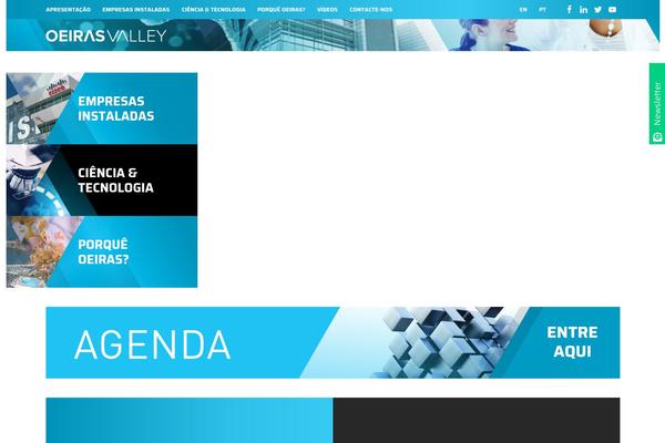 Valley theme site design template sample