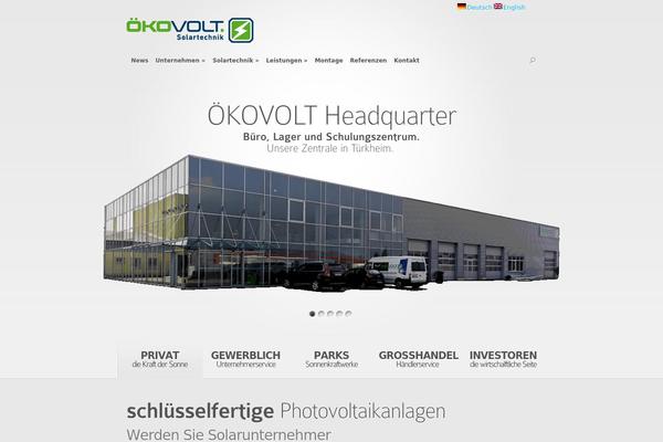 Nova theme site design template sample