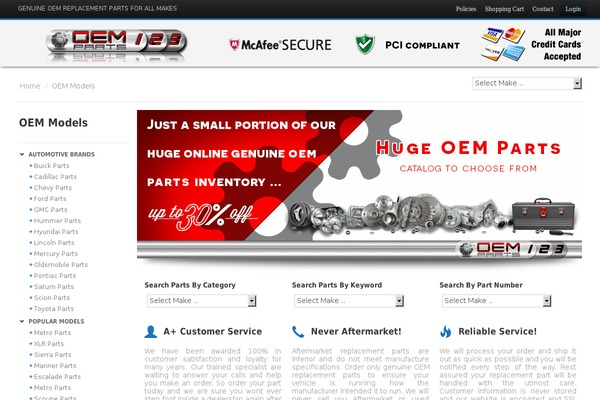oemparts123.com site used Automotive_ultra