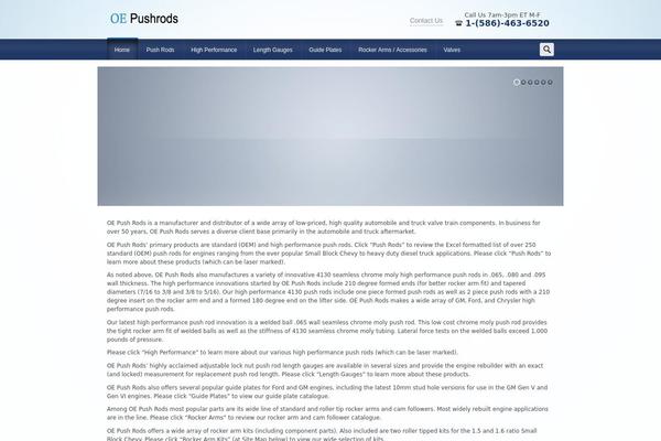 Studium theme site design template sample