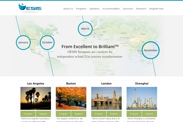 Extensio theme site design template sample