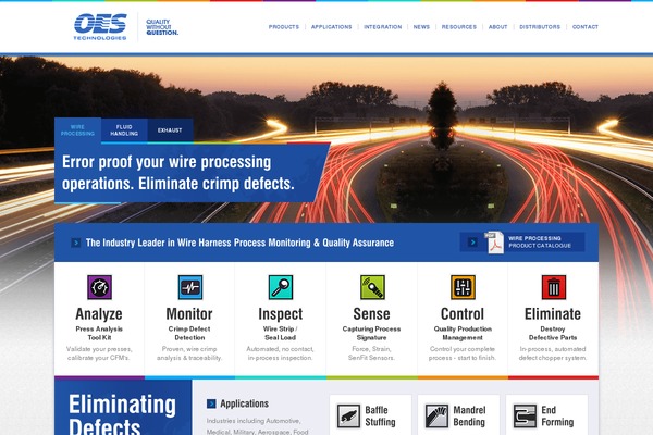 oestechnologies.com site used Oes