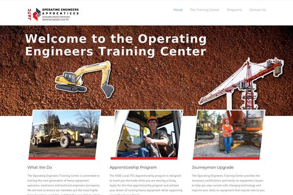 Construction-child theme site design template sample