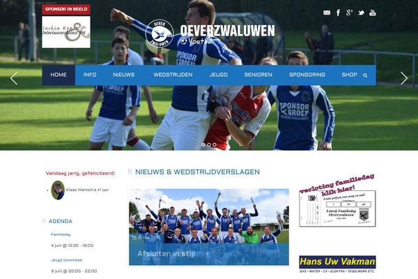 Site using Goodlayers-soccer plugin