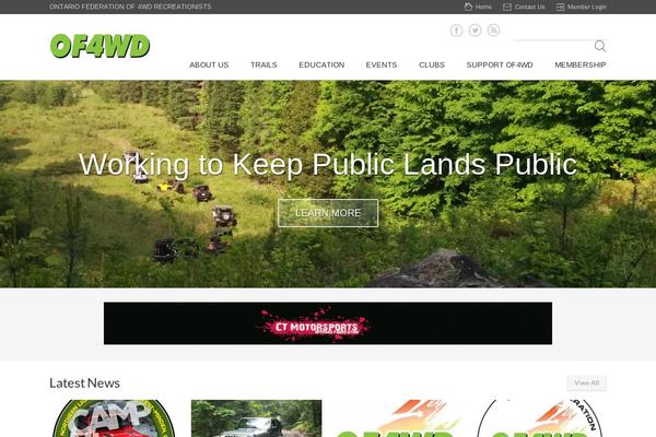 Site using WP Edit plugin