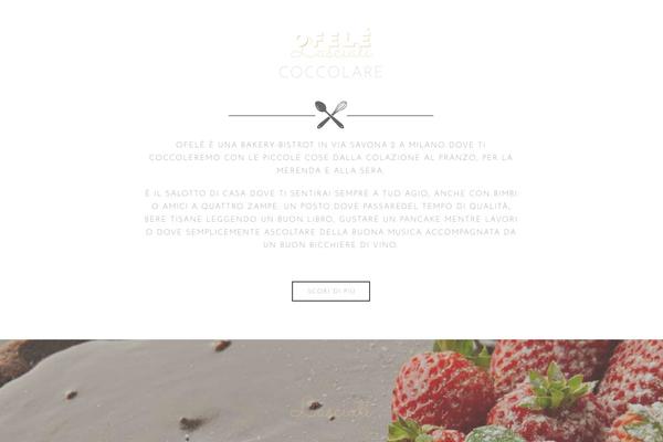 Cinnamon-restaurant theme site design template sample