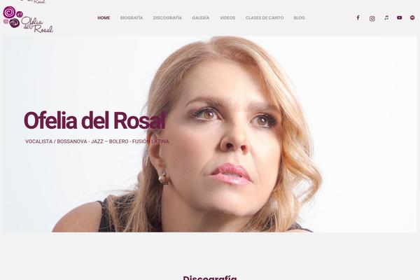 NeoBeat theme site design template sample