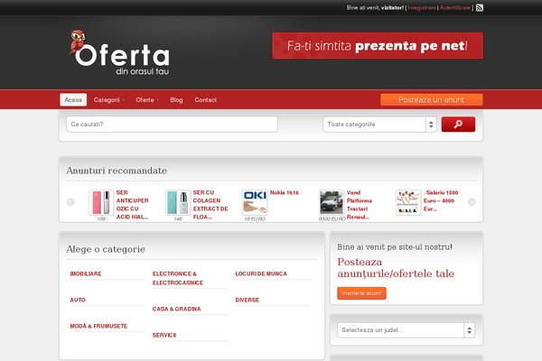 ClassiPress theme site design template sample