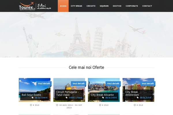 TravelTour theme site design template sample