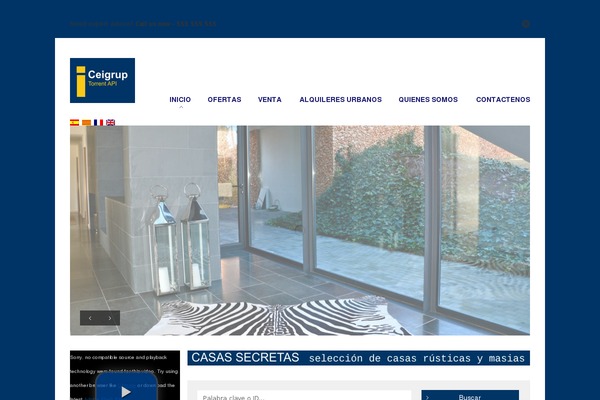 deCorum theme site design template sample