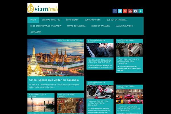 Surfarama theme site design template sample