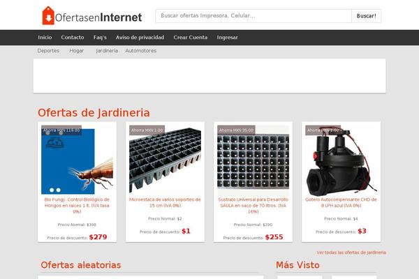 Online Marketer theme site design template sample