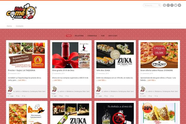 Remal theme site design template sample