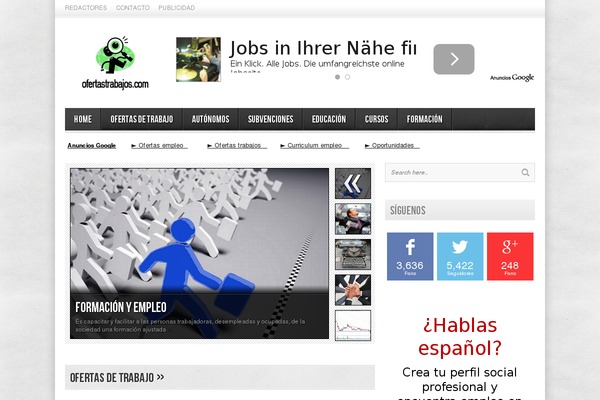 Site using Taqyeem plugin