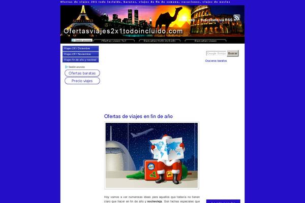 ColdBlue theme site design template sample