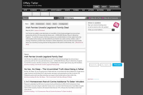 Magazine_10 theme site design template sample