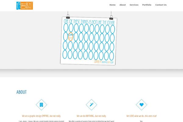 offbeatgraphics.com site used Slant