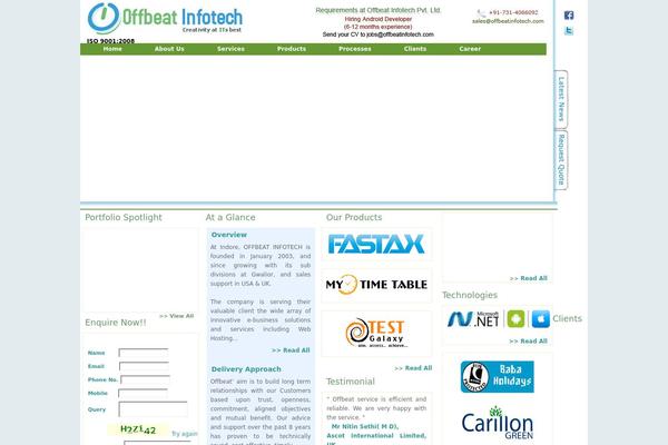 Code-blue_30 theme site design template sample