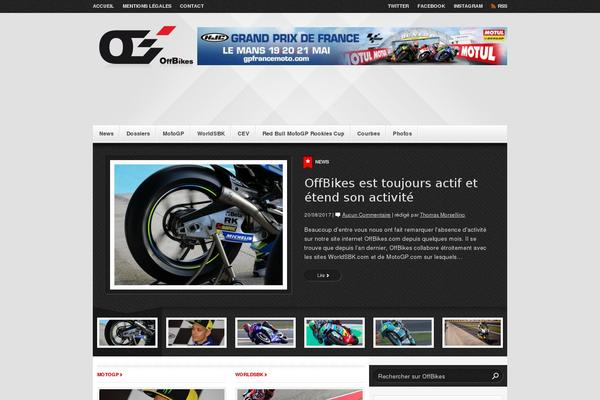 offbikes.com site used Periodic Child Theme