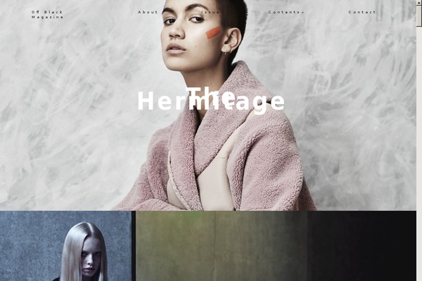 offblackmagazine.com site used Hydra