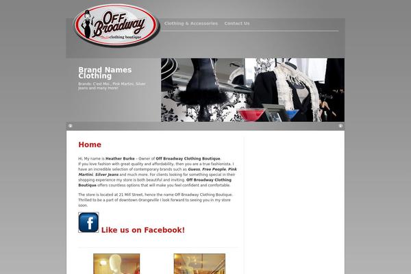 offbroadwayboutique.ca site used Suitandtie