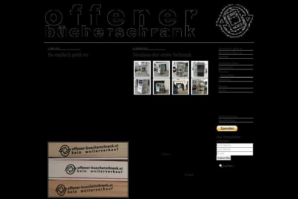 Under the Influence theme site design template sample