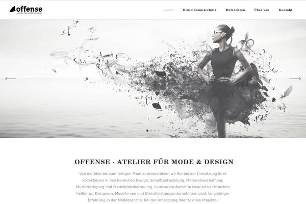 Conall theme site design template sample