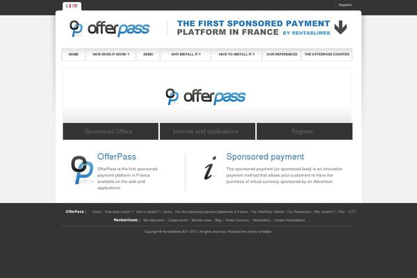 offerpass.com site used Offerpass