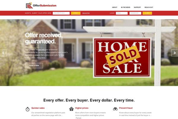 Flatpack theme site design template sample