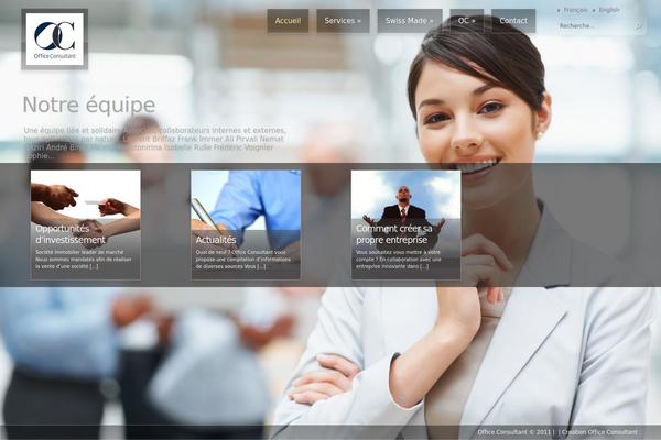 InStyle theme site design template sample