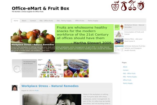 Custom Community theme site design template sample