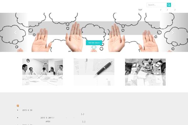 Torch theme site design template sample