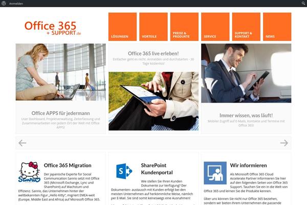 Metro theme site design template sample
