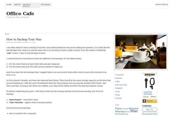 Thesis 1.8.6 theme site design template sample