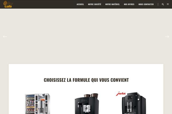 Baristawp theme site design template sample